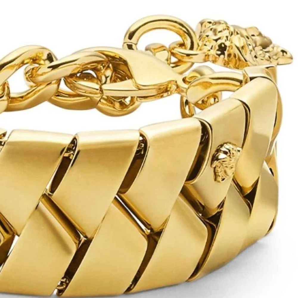 Authentic Versace Medusa Bond Bracelet LIKE NEW